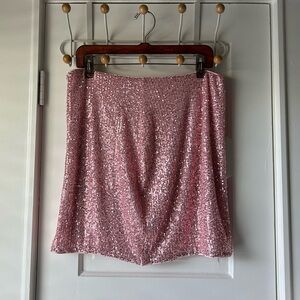 SHEIN Sequin Mini Skirt